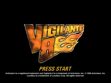 Vigilante 8 (US) screen shot title